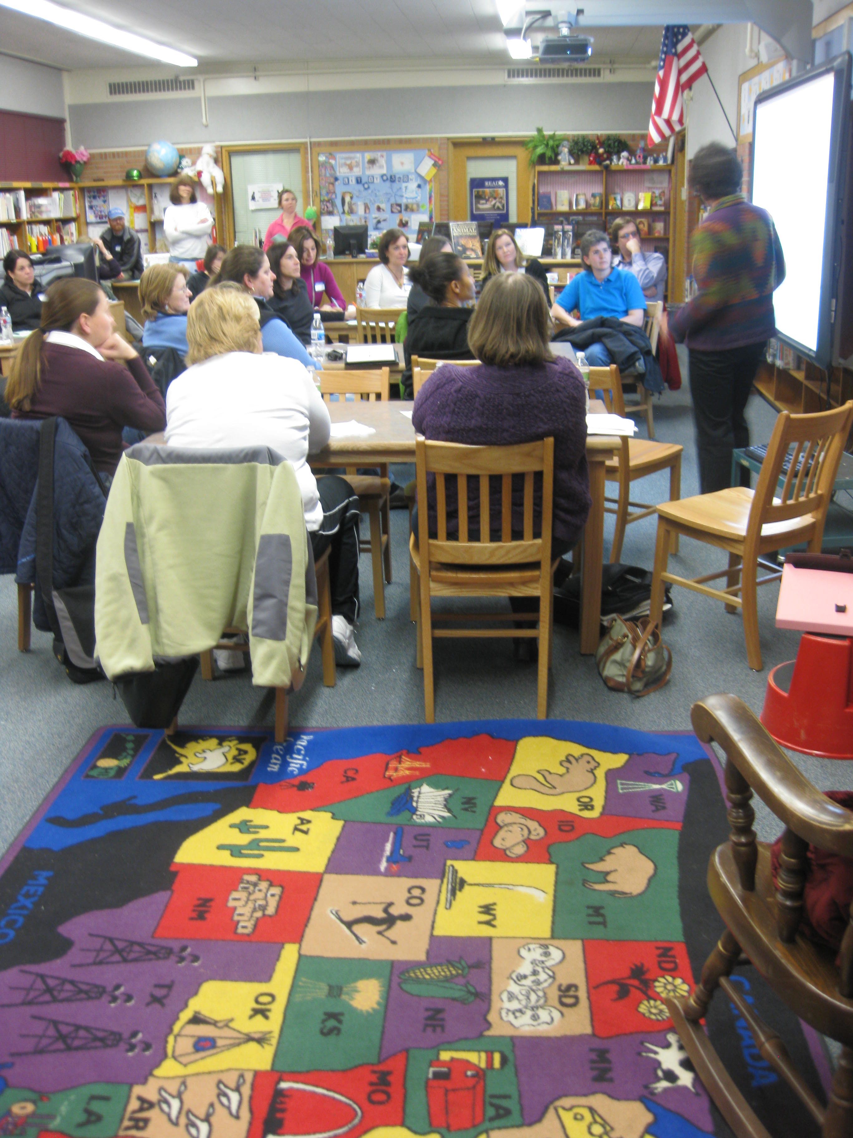 Great Ed Presentation Great Ed Policy / Communication Director Lisa Weil presents to a Denver PTSA
