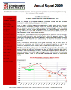 Great Ed Annual Report 2009