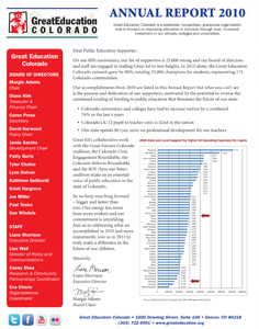Great Ed Annual Report 2010